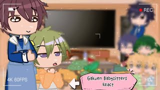 Gakuen Babysitters React💗 I’m back and alive👁🧍🏻Short🥲 [upl. by Atilef]