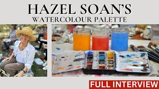 An Interview with Hazel Soan on Watercolour Palette Management [upl. by Viens]