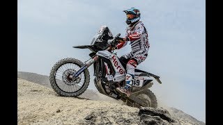 Dakar Rally tests Indian teams  Hero and TVS [upl. by Ddart936]