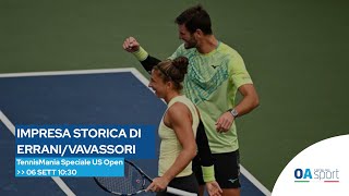 TennisMania Speciale US Open Impresa storica di Errani Vavassori [upl. by Dasteel]