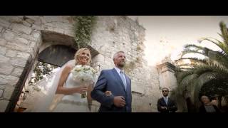 Tamara amp Philippe Wedding at Bonj les bains 1927 beach club  Hvar Croatia [upl. by Iram749]