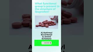 quotWhat Functional Group is Present in Ibuprofen  Quick Pharmacology Factquot Ibuprofen Pharmacology [upl. by Ardnuasak788]