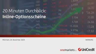 20 Minuten Durchblick InlineOptionsscheine [upl. by Thorny82]