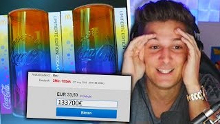 die 30000€ MCDONALDS GLÄSER 🥂 REGENBOGENGLÄSER gekauft 🤑 orangemorange [upl. by Katlaps]