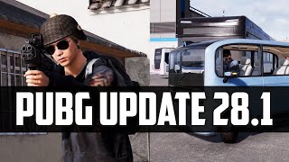 PUBG 281 Update  New Vehicle Vaulting Shotgun Nerf [upl. by Atnauqal]