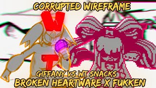 quotCorrupted Wireframequot  Broken Heartware x Fukken  Giffany vs WT Snacks FNF Mashup [upl. by Cormac]