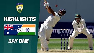 Australia v India 202425  First Test  Day One [upl. by Rora793]