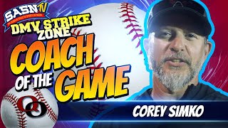 DMV Strike Zone Interviews Head Coach Corey Simko [upl. by Voe74]