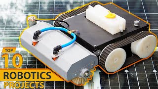 Top 10 Robotics Projects Ideas  DIY Robotics 2022 [upl. by Banna]