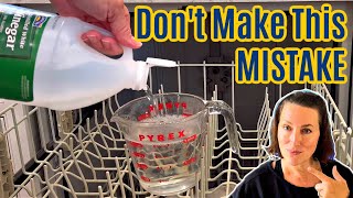 Easiest Way To Clean A Dishwasher And Dishwasher Filter With Vinegar [upl. by Maxima833]