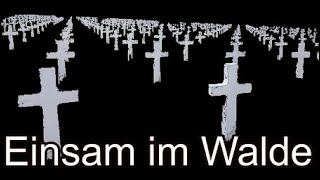 Einsam im Walde Trauerlied aus dem ersten Weltkrieg [upl. by Brittain]