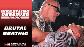 The Rock brutalizes Cody Rhodes  WWE Raw  Wrestling Observer Radio [upl. by Apeed]