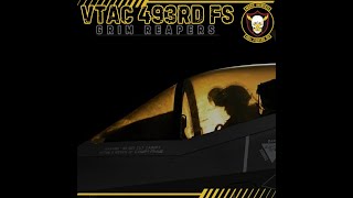 vTAC 493rd FS arrive at RAF Lossiemouth for training [upl. by Ciredor]