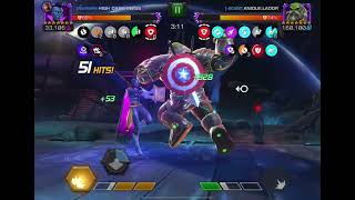 MCOC AW R2 7 Sorcerer Supreme solos 1mil HP R3 Maestro boss [upl. by Giffard205]