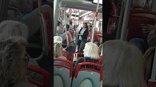 Bus system in barcelona travel vlog fy [upl. by Nalac113]