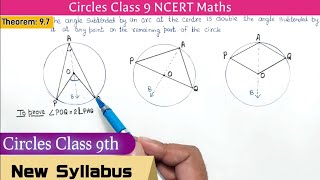 Theorem 97 Circles class 9 Maths New syllabus 202324  Theorem 108 class 9th Circles old Ncert [upl. by Liv]