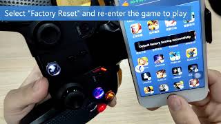 Ipega Game Controller PG9118 Operation 2nd factory reset [upl. by Anirtep281]