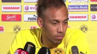 Aubameyang quotWill beim BVB ein großer Spieler werdenquot  BVB in Bad Ragaz [upl. by Ardnaxela960]