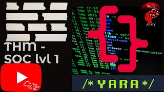 Yara Walkthrough  Tryhackme Soc Level 1 path [upl. by Killian900]