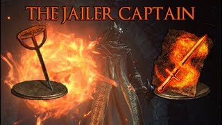 Dark Souls 3 PvP  The Jailer Captain  SOLDERING IRON amp CARTHUS FLAME ARC INVASIONS [upl. by Tewell]