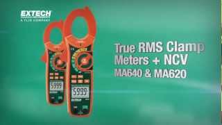 Extech MA640620 Clamp Meter Showcase Video [upl. by Ensoll]