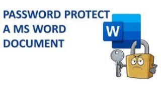 Lock File In MS Word [upl. by Rugg]