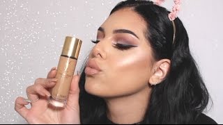 YSL Touche Eclat Foundation First Impression  Review  Dry Skin  alexzandyy [upl. by Glasgo]