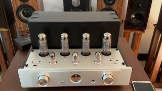 Willsenton R200 EL34 TUBE INTEGRATED AMPLIFIER WITH BLUETOOTH demo with Paiyon P420 speakers [upl. by Kane188]