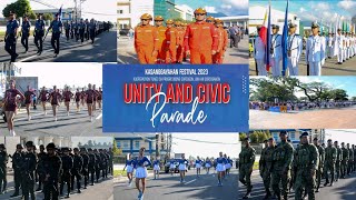 Opening day of kasanggayahan 2023 Unity and Civic parade Sorsogon City [upl. by Hiltner]