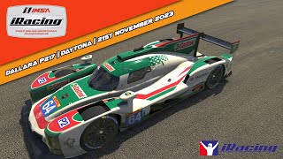 iRacing  IMSA Fixed  Dallara P217  Daytona [upl. by Ettenna100]