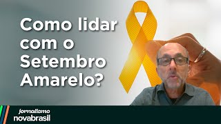 Setembro amarelo 2024 quotSe precisar peça ajudaquot  Novabrasil [upl. by Aluin]