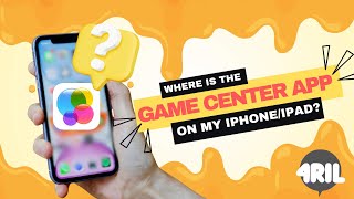 How to find Find the Game Center App on your iPhoneiPad [upl. by Hareema912]