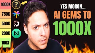 🔥I MAY HAVE FOUND THE NEXT 1000X AI CRYPTO COINS 5 Ai Coins to PUMP🚀 [upl. by Anaiq]