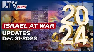 Israel Daily News – War Day 86 December 31 2023 [upl. by Lexerd]