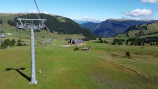 Panorama Bahn auf der Seiser Alm [upl. by Pattie733]