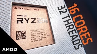 AMD Ryzen™ 9 3950X The New 16Core Desktop Performance Leader [upl. by Wichern]