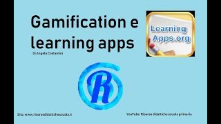 Gamification a scuola con Learning Apps [upl. by Irra]