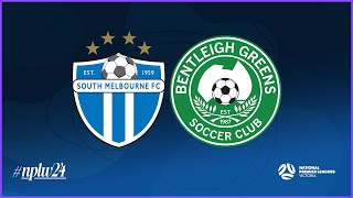 2024 NPLWVIC Round 1 South Melbourne FC v Bentleigh Greens SC [upl. by Ulises]