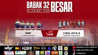 🔴GMP VS LOKA JAYAA  BABAK 32 BESAR  XCRIMPI CUP 1 2024 [upl. by Ennail625]