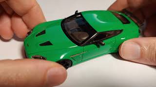 Tecnomodel Aston Martin V12 Zagato 143 Scale Model Review [upl. by Anihsit]