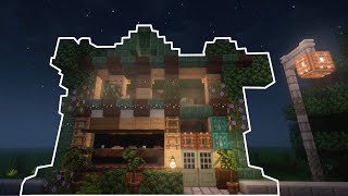 Mint Cafe  Minecraft Speed Build [upl. by Ocimad]