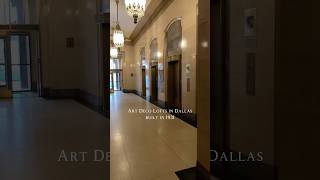 ArtDeco Loft building built in 1931 in Downtown Dallas 2 MONTHS FREE Pool amp Gym [upl. by Diraj]