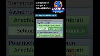 Drehstrom amp Wechselstrommotoren Was du für die Gesellenprüfung wissen musst [upl. by Reeta]
