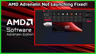 How To Fix AMD Adrenalins Launch Problem [upl. by Anyt]