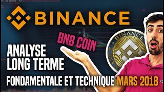 Binance Coin BNB  Analyse long terme fondamentale et technique MARS 2018 [upl. by Rotciv]