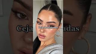 cejas laminadas like para tutorial 🔥instagram makeup viral suscríbete mamona 🥹 [upl. by Refinnaej]