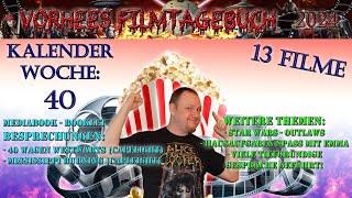 Vorhees82  Filmtagebuch 2024  Kalenderwoche 40 [upl. by Nonna620]