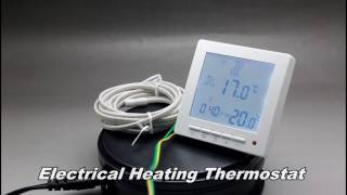 TOL63R Programmable Thermostat For Room Underfloor Heating System [upl. by Adnal]