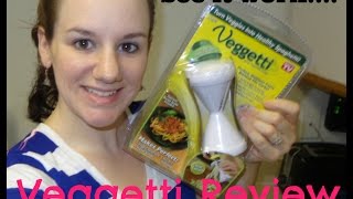 Veggetti As Seen on TV review and first impression [upl. by Corilla]