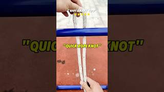 Quick Rope Knot [upl. by Cahan600]